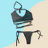 Bikini tiras bicolor